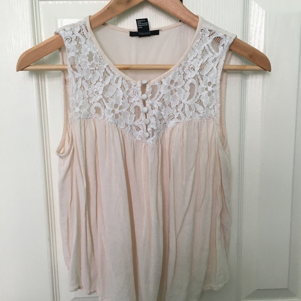 Forever 21 lace tank top